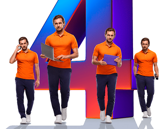 Великолепная четверка Ростелеком в&nbsp;село Успенье (Орловская область)